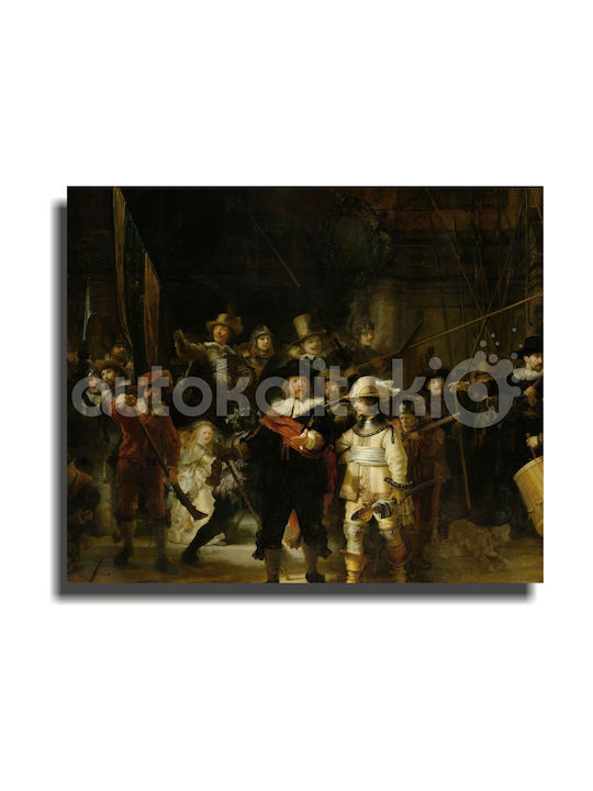 Replik-Gemälde Nachtwache Rembrandt 120cm x 100cm