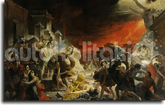 Orafol The Last Day Of Pompeii - Karl Bryullov σε Καμβά Orafol The Last Day Of Pompeii - Karl Bryullov σε Καμβά