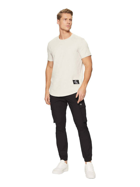 Trousers Cargo Elastic in Skinny Fit Beige