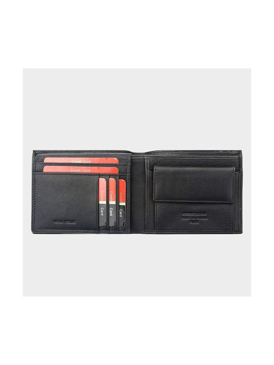 Pierre Cardin Men's Leather Wallet Black