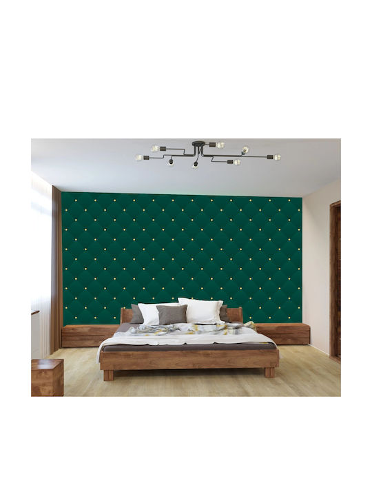 Wall Mural Bottle Green Gold Glamour Wallpaper 240x360