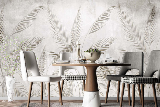 Wall Mural Living Room Tropical Palm Leaves 260x390