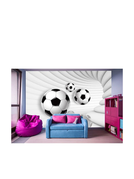 Moderne 3D Dekorative Tapete Jugend Fußball 260x390