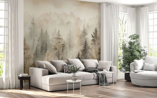 Tapete Raumtapete Wohnzimmer Schlafzimmer Bäume 260x390