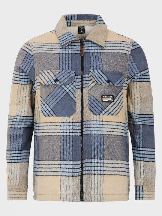Cardigan pentru Bărbați Blue - Beige