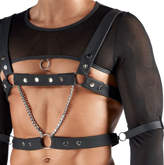 Svenjoyment Underwear Ανδρικό Harness Μαύρο