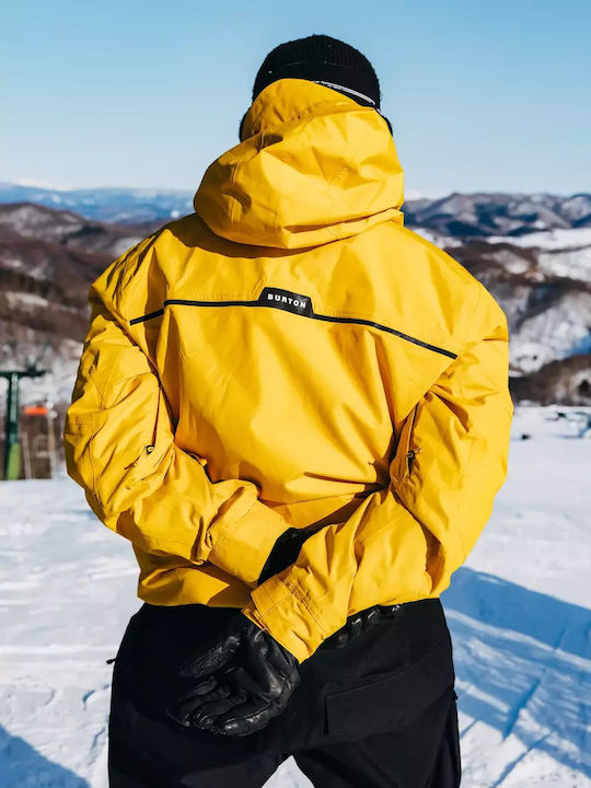 Burton Frostner Men's Ski & Snowboard Jacket Yellow 21469105702