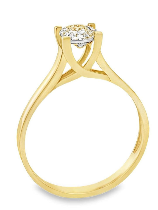 Xryseio Single Stone from Gold 14K