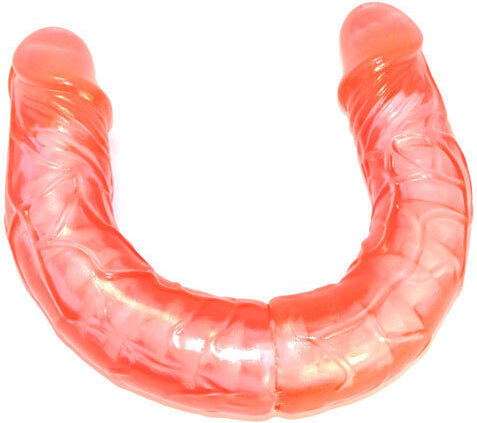 Flexible Doppeldildo Rot 36cm