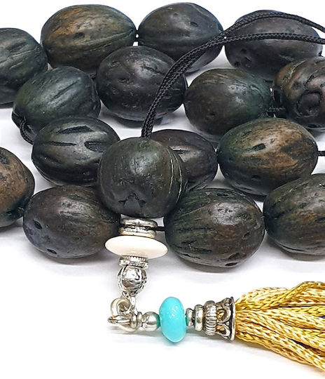 Roloi Komboloi Nutmeg Worry Beads Green 32cm