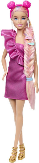 Barbie Hair Doll Fun & Fancy with Colorful Hair & Accessories for 3+ years+ Years 21.5cm