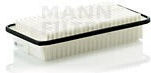 Въздушен филтър Mann-filter за Toyota Yaris 1.4d 05.08-12.12 Височина 60мм Ширина 150мм Дължина 314мм