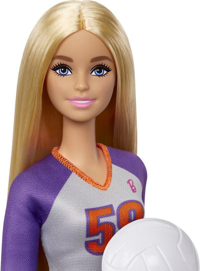 Barbie You Can Be Anything Doll Made To Move Volleyball Player for 3+ years+ Years 30cm