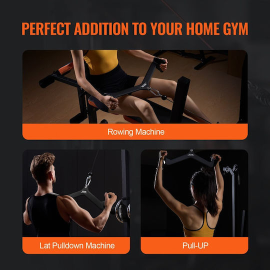 Λαβή Μηχάνημα Lat Pulldown V-bar T-bar Μηχάνημα Καλωδίων Vevor Jspjvxxlgjjknrrfav0