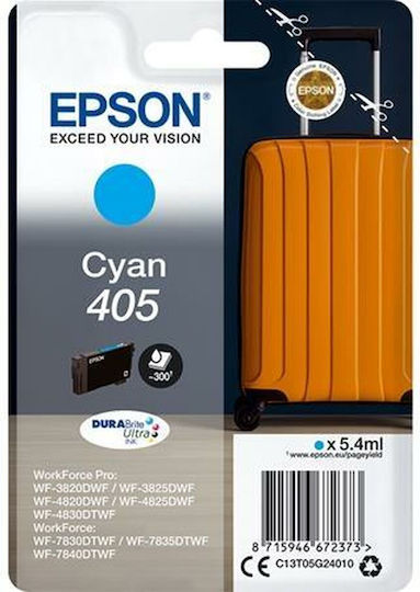 Epson 405 Original Pack of 8 InkJet Printer Inks Cyan