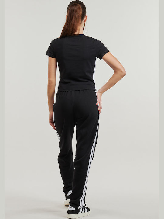Essentials 3-Stripes Women's Athletic T-shirt Black