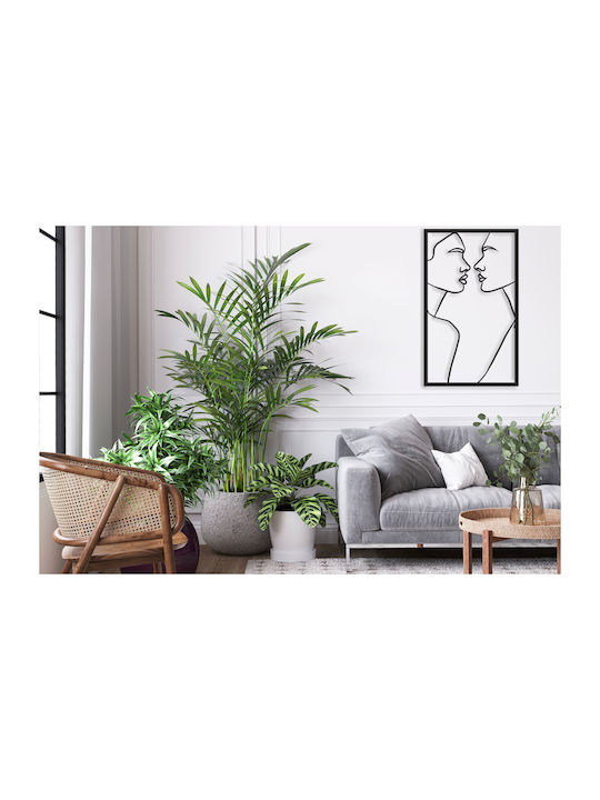 Open Panel 3D Image Spatial Decoration Living Room Kiss 58x98