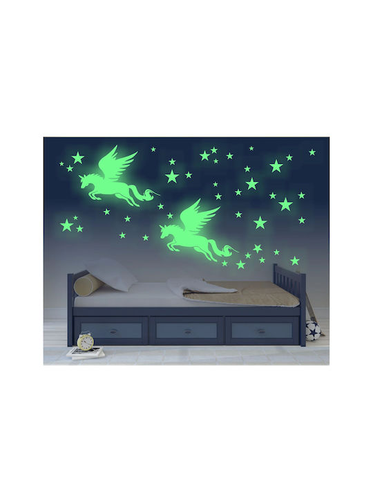 Decowalls Kids Glow-in-the-Dark Wall Sticker 30x60cm Decowalls Kids Glow-in-the-Dark Wall Sticker 30x60cm