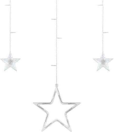 Светлини LED 2m. x 100бр Топъл бял тип Завеса 1бр
