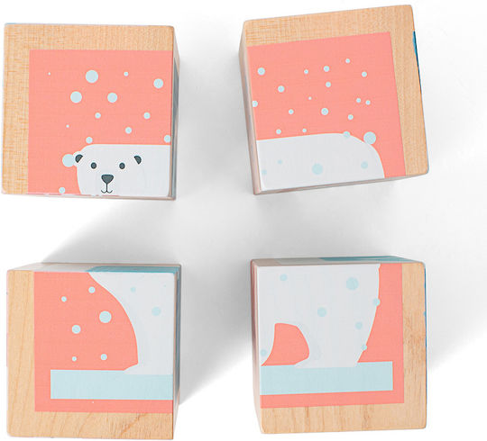 Ξύλινο Παιδικό Puzzle 4pcs BS Toys