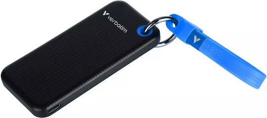 Verbatim Pocket USB 3.2 / USB-C Външен SSD 1000ГБ M.2 Black/Blue