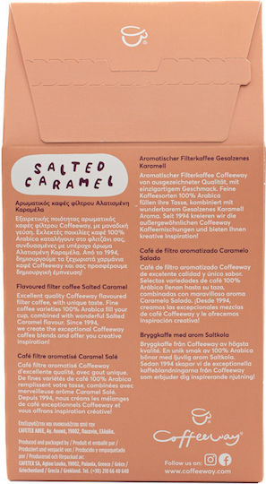 Coffeeway Καφές Φίλτρου Μονοποικιλιακός Arabica Salted Caramel Αλεσμένος 200gr