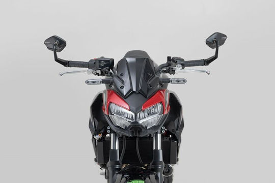 Sw-motech Bar End Mirrors Right Left Mir.08.866.10000 Anodized Aluminum Pair