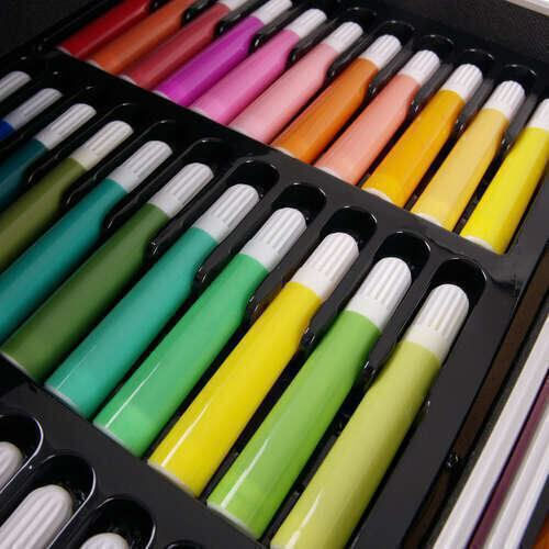 Maaleo Painting Set in Case 71x32cm 145pcs