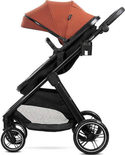 Lorelli Aspen Verstellbar 3 in 1 Baby Kinderwagen Geeignet für Neugeborene Picante