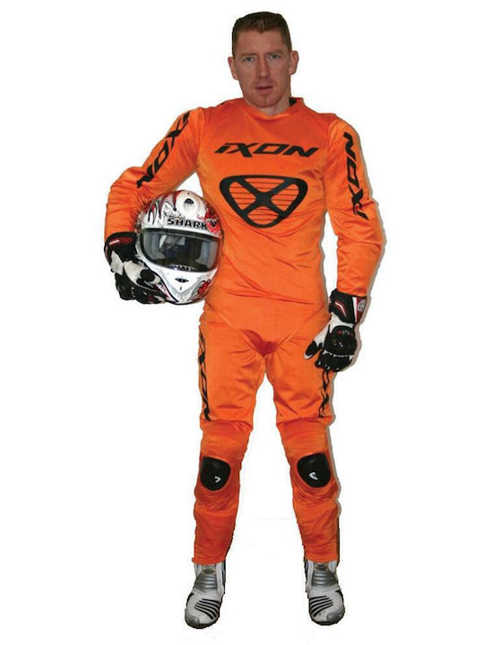 Ixon Männer Motocross-Outfit Orange IX-Ε1296H