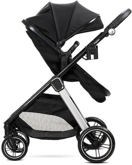 Lorelli Aspen Adjustable 3 in 1 Baby Stroller Suitable for Newborn Black