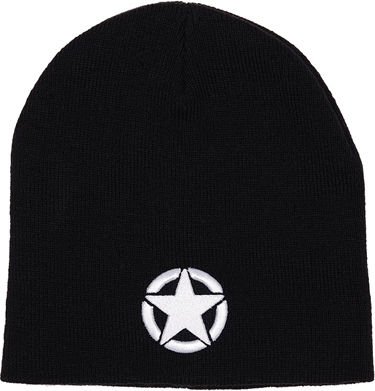 Beanie Beanie Knitted in Black color