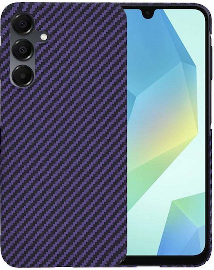 Techsuit Carbon Back Cover Purple (Samsung Galaxy A16 - Techsuit)