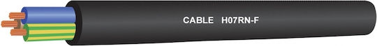 Cablu electric din cauciuc H07rn-f 4x6mm² Rolă 50m Utl Bucăți:100 02.026.0664