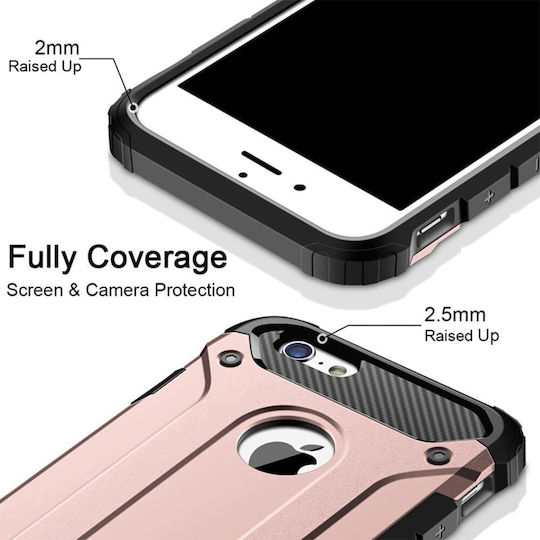 Sonique Heavy Armor Back Cover Πλαστικό / Σιλικόνης 2mm Ροζ Χρυσό (Galaxy A32 5G)