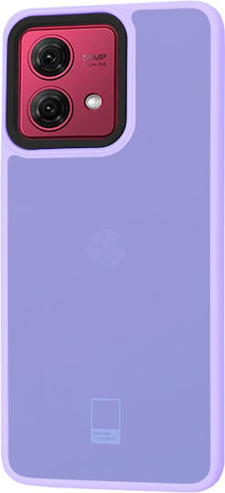 Techsuit Halofrost Back Cover Silicone Purple (Moto G84)