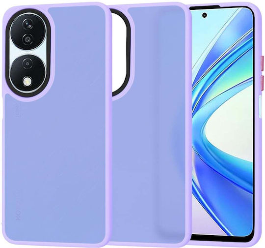 Techsuit Halofrost Задна корица Силикон Лилав (Honor X7b, Honor X7b 5G, 90 Smart)