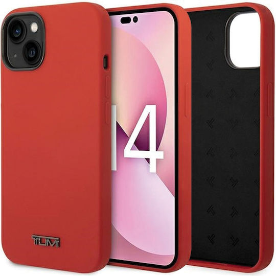 Tumi Back Cover Silicon Roșu (iPhone 14)