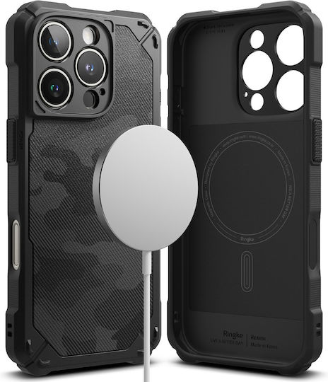 Ringke Magnetic Back Cover Durable Black (iPhone 16 Pro)