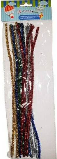 Exas Paper Pipe Cleaners 20pcs in Multicolour Color
