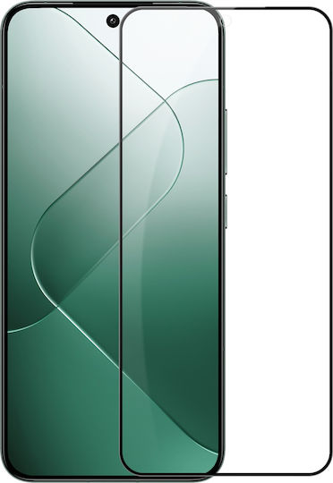 Full Face Tempered Glass Negru (Xiaomi 14)
