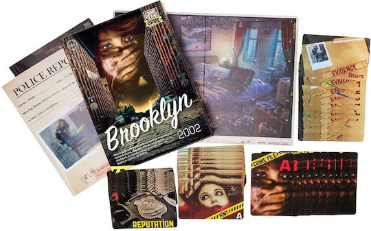 Board Game Crime Scene Brooklyn 2002 for 1+ Players 18+ Years Old AS