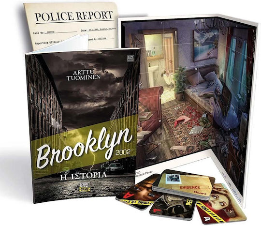 Board Game Crime Scene Brooklyn 2002 for 1+ Players 18+ Years Old AS