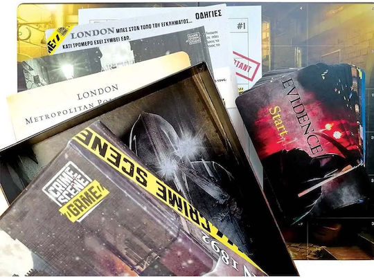 Επιτραπέζιο Παιχνίδι Crime Scene London 1892 για 1+ Παίκτες 18+ Ετών AS