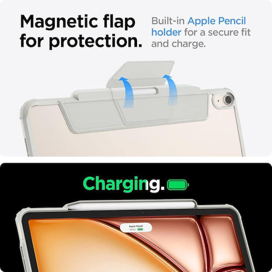Spigen Air Skin Pro Klappdeckel Schwarze (iPad Pro 2024 13")
