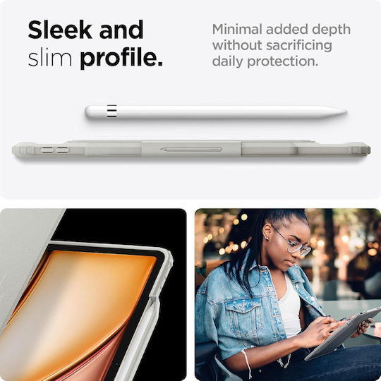 Spigen Air Skin Pro Klappdeckel Schwarze (iPad Pro 2024 13")