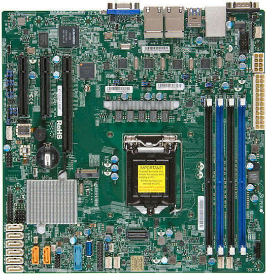 Supermicro X13SCL-F-B C262 Placă de bază Micro ATX cu Intel 1700 Socket