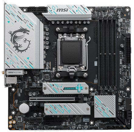 MSI B760 Gaming Plus Wifi DDR4 Motherboard ATX με Intel 1700 Socket 7D98-043R