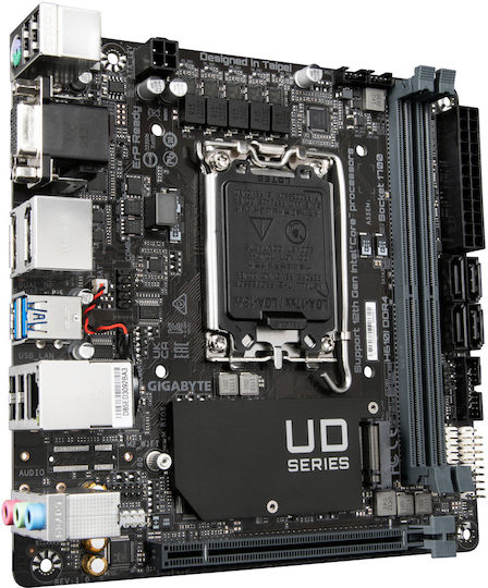 Gigabyte H610I Motherboard Mini ITX με Intel 1700 Socket