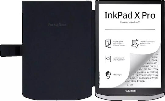 Pocketbook Shell Flip Cover Albastru (InkPad X) H-S-1040D-DB-WW